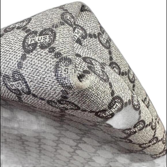 Gucci Vintage 1970's Large Coated PVC Tote Bag in Plus GG Web (GGXX150) - Picture 5 of 16